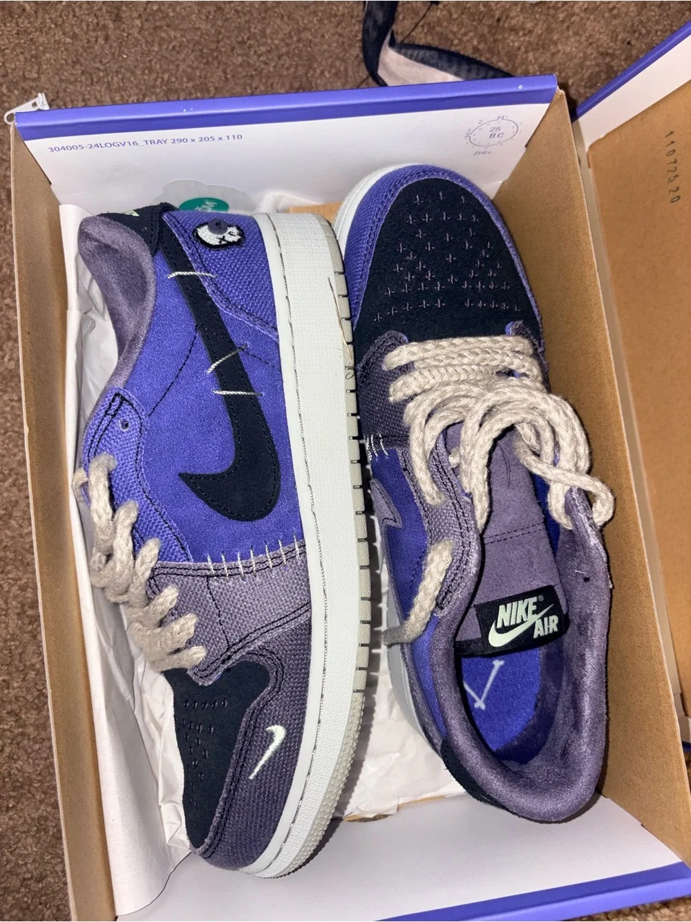 Jordan branded shoe